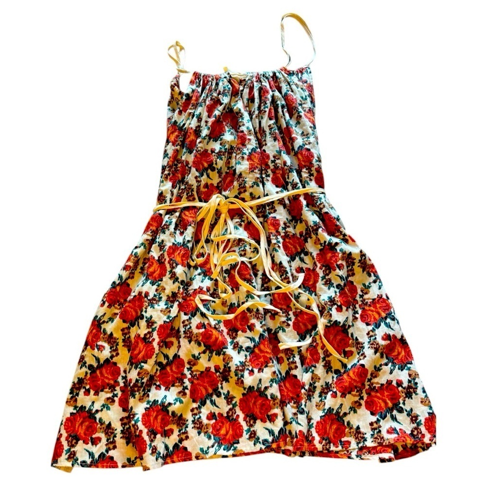 Sleeveless Floral Sun Dress